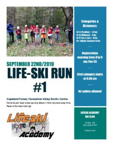 Lifeski Academy Event: Run #1 @ Orillia/Horseshoe Valley